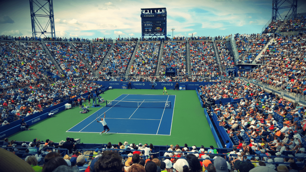 Tennis stadium