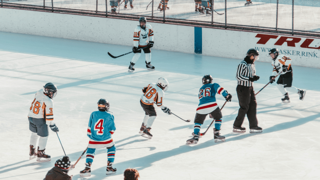 Playing Hockey