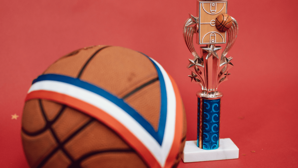 Basketball and Medal