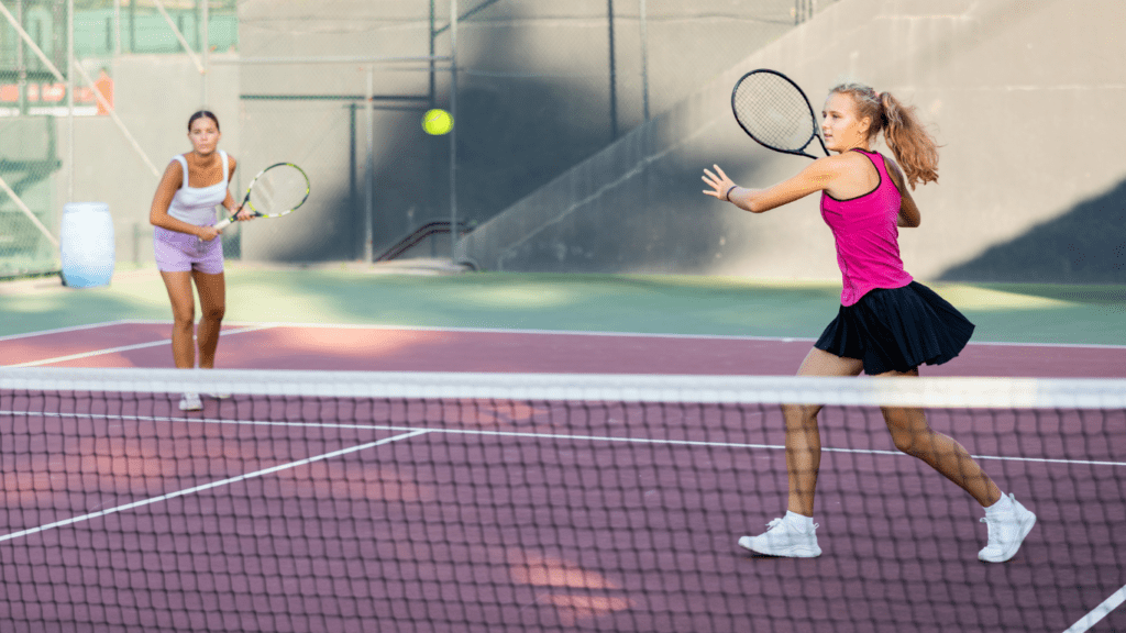 Playing Tennis