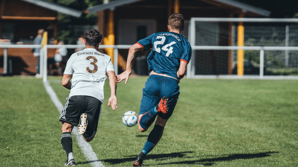 Playing Soccer 