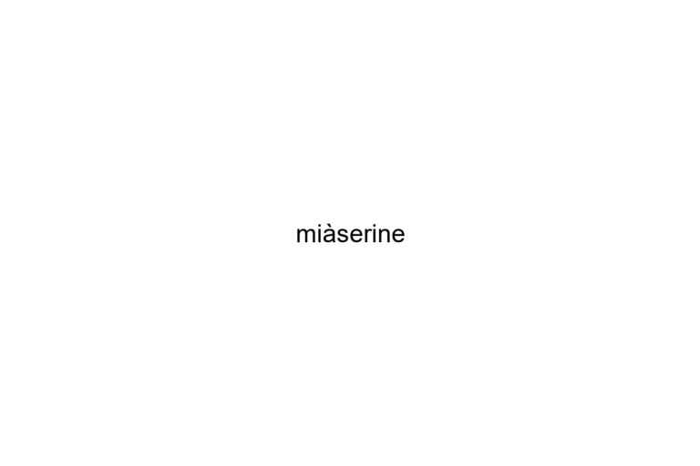 miserine