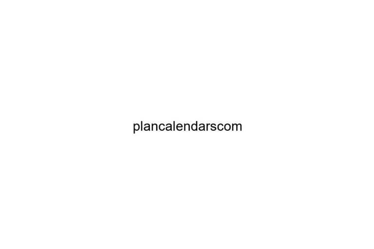 plancalendarscom