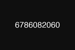 6786082060