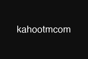 kahootmcom