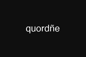 quordñe