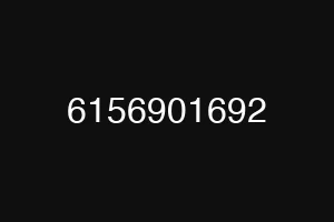 6156901692