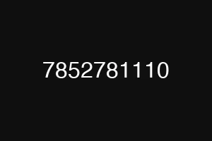 7852781110