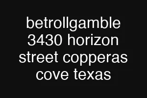 betrollgamble 3430 horizon street copperas cove texas